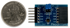 Pmod HYGRO: Digital Humidity and Temperature Sensor