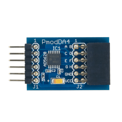 Pmod DA4: Eight 12-bit D/A Outputs