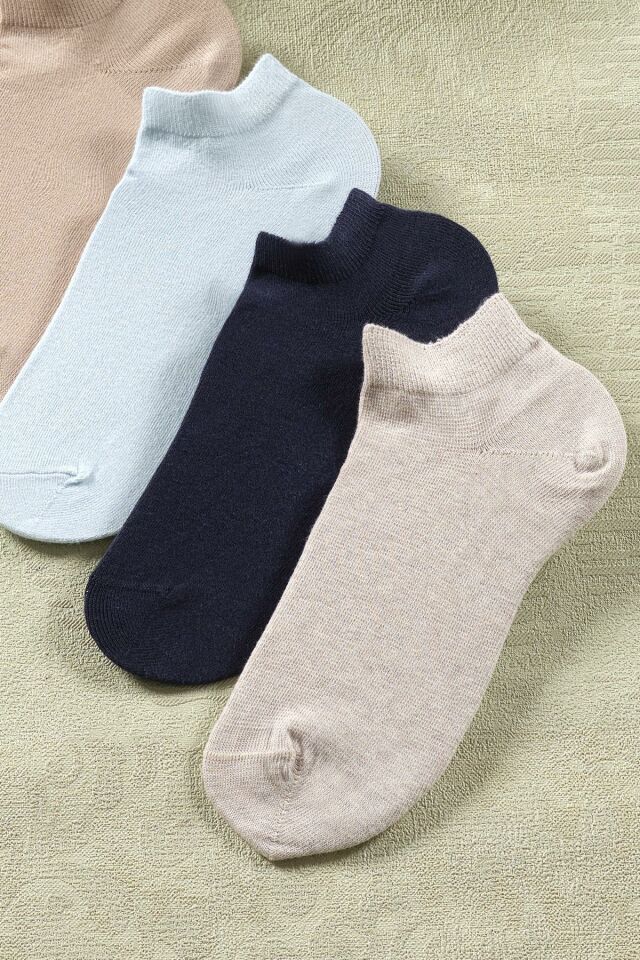 5 Çift Unisex Kısa Çorap | Extra Soft Unisex Pamuklu Patik Çorap