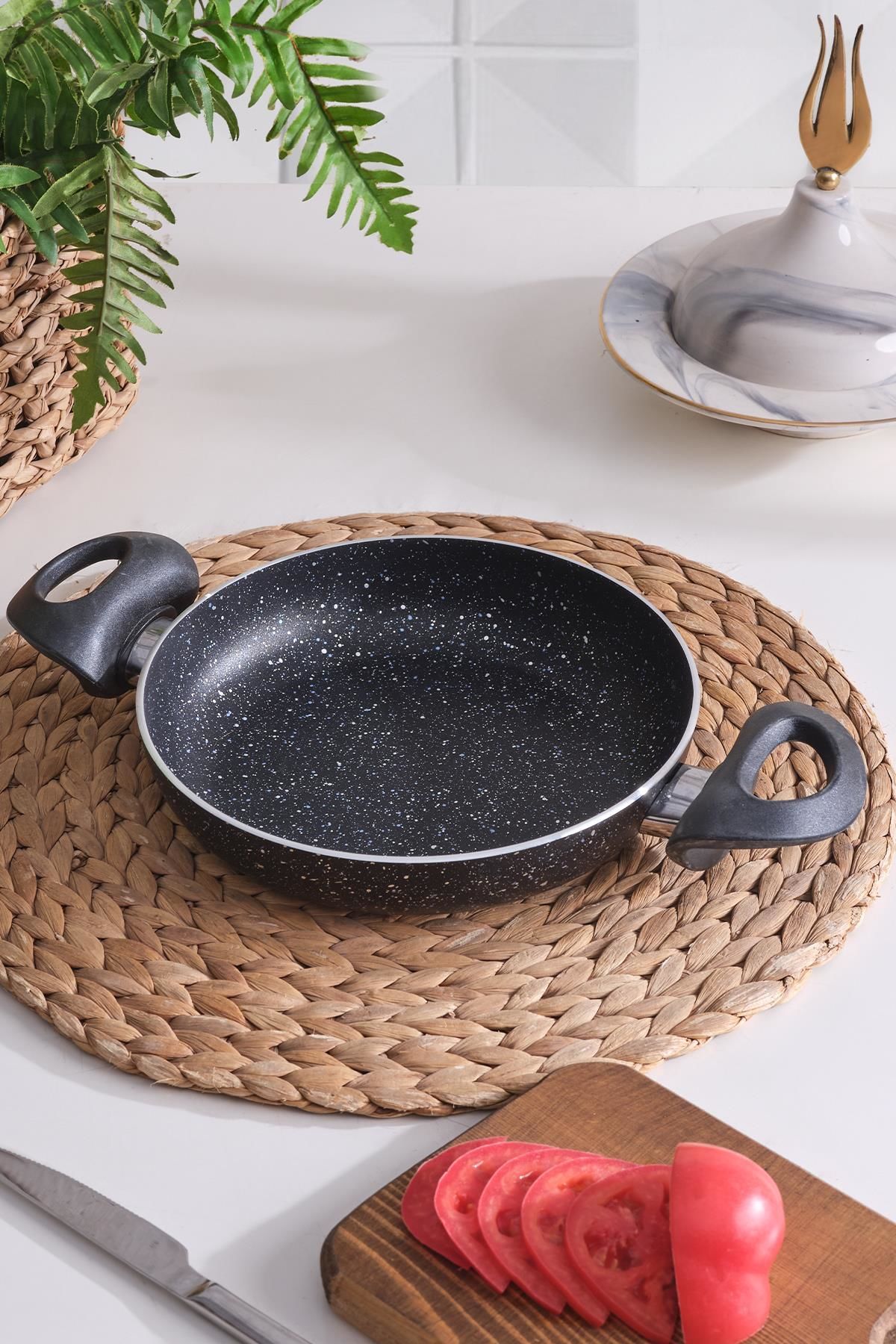 Comfort | Sahan Tava 20 Cm Çift Kulplu Granit Sahan Tavası