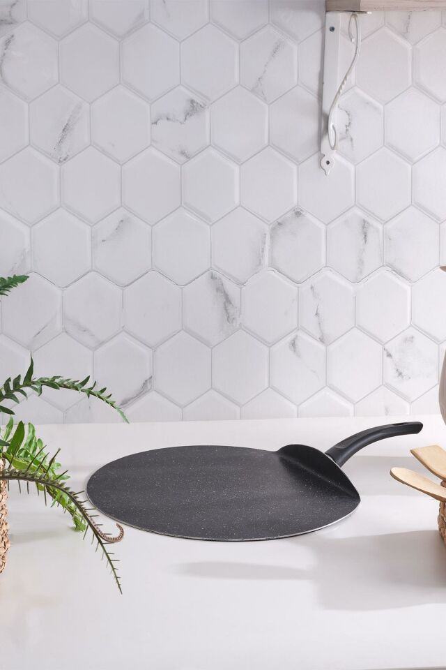 Ekmek Tavası 40 Cm Tava Granit Yanmaz Yapışmaz Tava
