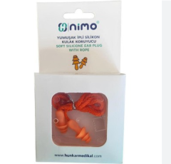 Nimo Yumuşak Çam İpli Silikon Kulak Koruyucu