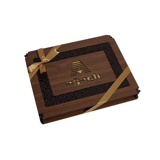 DERİLİ AHŞAP KUTULU ÇİKOLATA