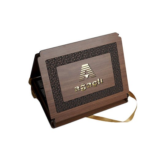 DERİLİ AHŞAP KUTULU ÇİKOLATA