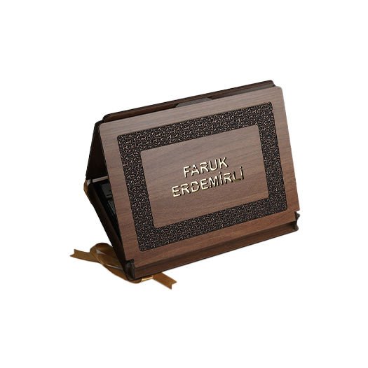 DERİLİ AHŞAP KUTULU ÇİKOLATA