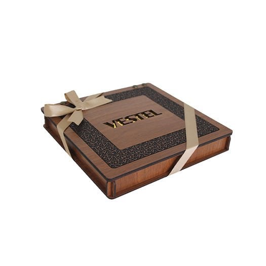 DERİLİ AHŞAP KUTU