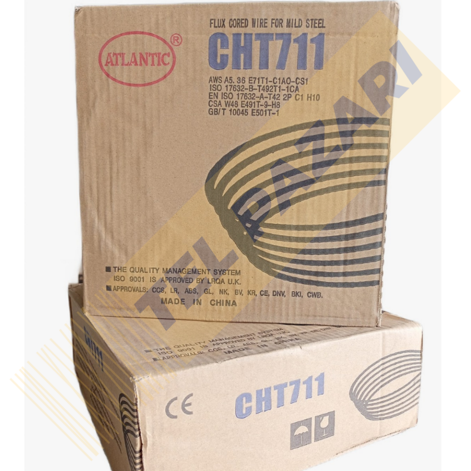 Özlü Gazaltı Kaynak Teli (Atlantic CHT711 (Flux Cored Wire / E71T-1C)