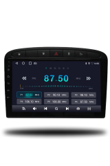 Peugeot 308 2007-2013 Uyumlu Android Multimedya 6GB RAM 128GB Hafıza