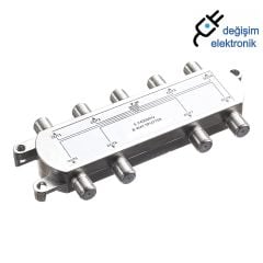 1/8 Splitter Uydu Dağıtıcısı 5-2400 Mhz