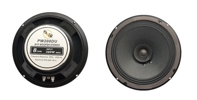 20 Cm 8 Ohm 380 Watt Hoparlör-1 Adet