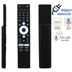 Onvo 100ovf9001uq Google Tv Kumandası Ses Komutlu