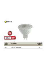 5w Led Ampul 220v Gu5.3 Duylu 4200k Gün Işığı Fonix-5 001 001 0005