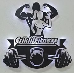 Fitness Salonlarına Özel Duvar Tablosu - Motivasyonel ve Şık Tasarım