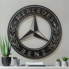 Mercedes Benz Tasarımlı Duvar Tablosu