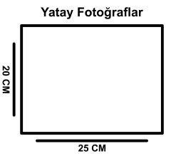 20x25 cm Orijinal Fuji Film Fotoğraf Baskısı