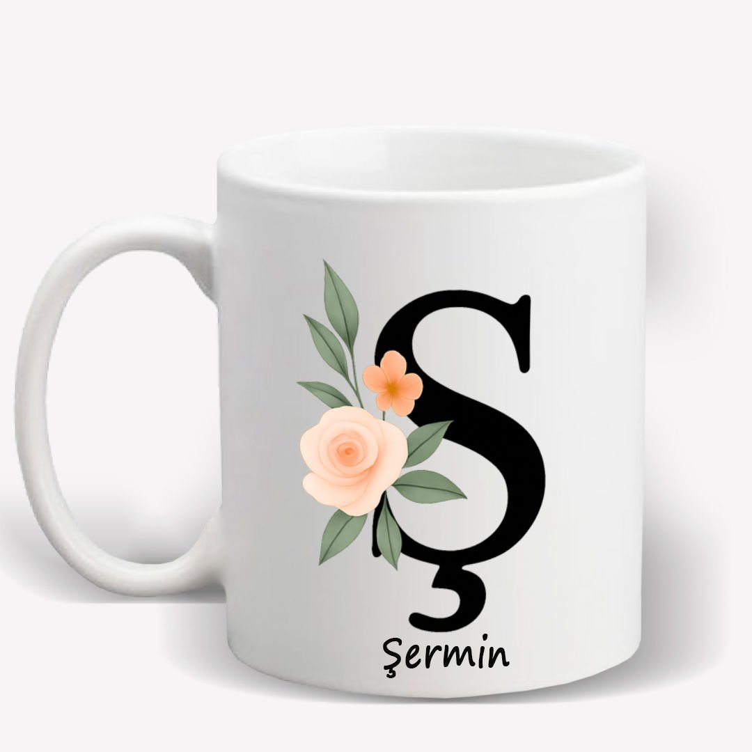 Ş Harfi İsime Özel Kupa Bardak