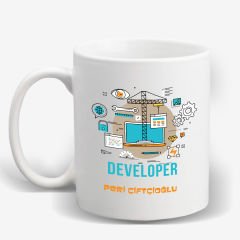 Developer Temalı Kupa Bardak