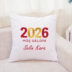 2026 Hoşgeldin Kişiye Özel Yastık