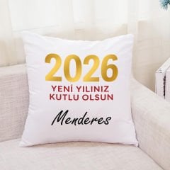 Kişiye Özel 2026 Yeni Yıl Yastığı