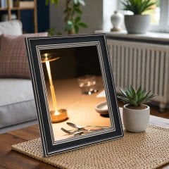 Siyah Lamine 15x21 Fotoğraf Çerçevesi