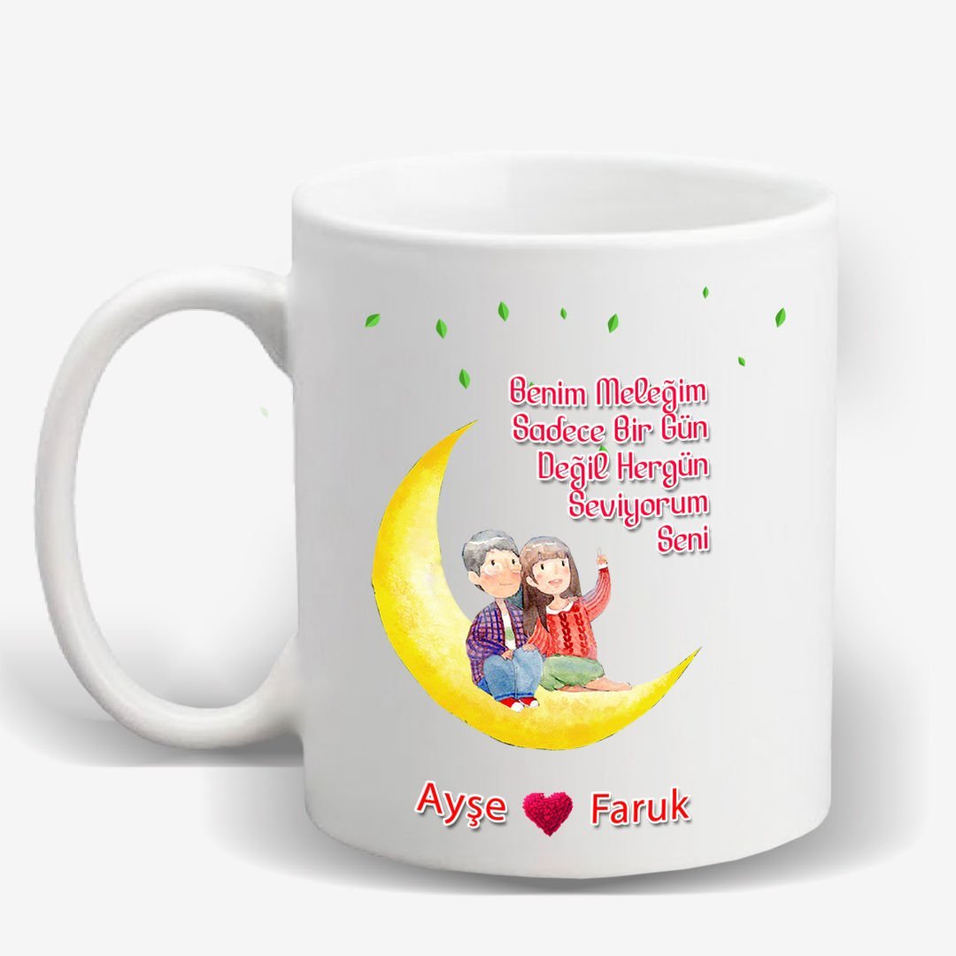 Metin Yazılı Sevgili Kupası