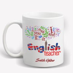 English Teacher Öğretmene Özel Kupa Bardak