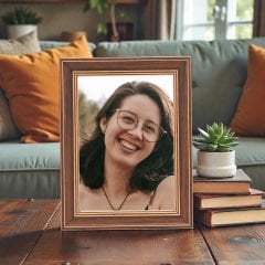 Koyu Kahve 15x21 Fotoğraf Çerçevesi