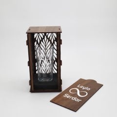 İsime Özel Ahşap Kutulu Rakı Kadehi