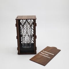 En Kötü Günümüz Böyle Olsun Ahşap Kutulu Rakı Kadehi