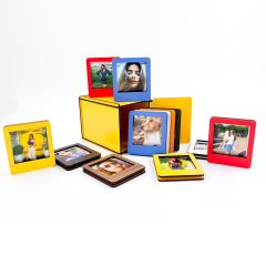 Ahşap Kutulu 12 Adet Polaroid Çerçeve Ve Fotoğraf Baskı