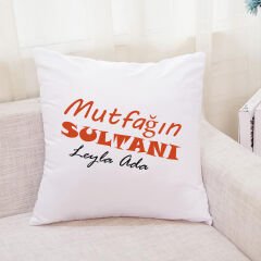 Mutfağın Sultanı Temalı Kişiye Özel Yastık