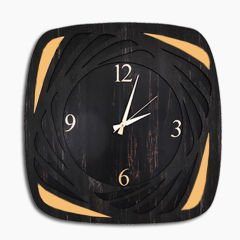 Dekoratif Ahşap Duvar Saati