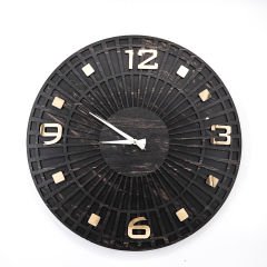 Dekoratif Ahşap Duvar Saati