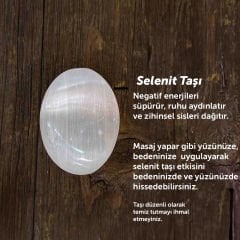 Selenit Taşı (Yüz ve Vücut Arınması)