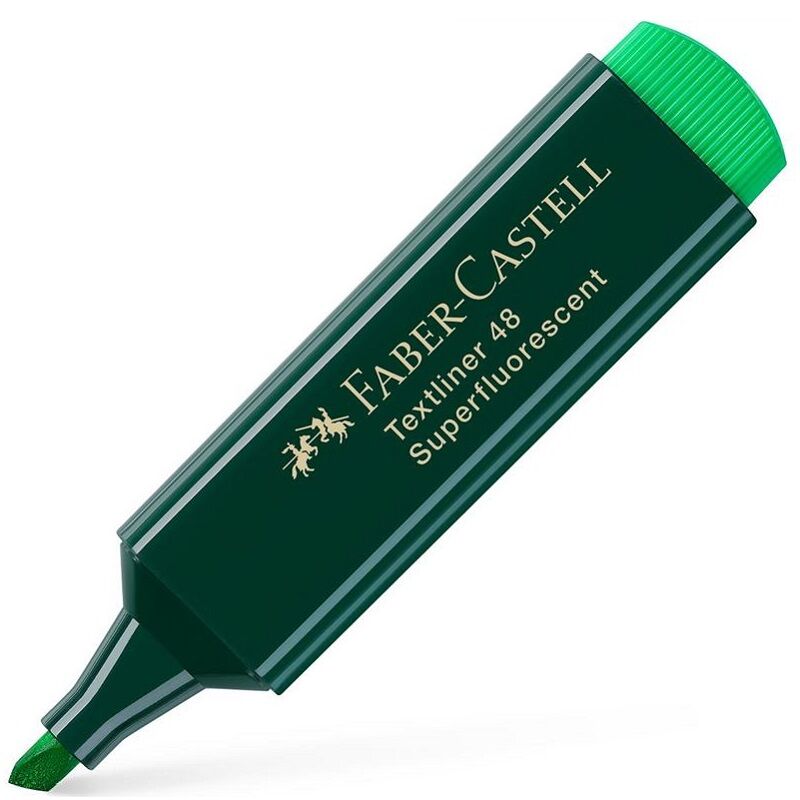 Faber-Castell 1548 Fosforlu Kalem Yeşil