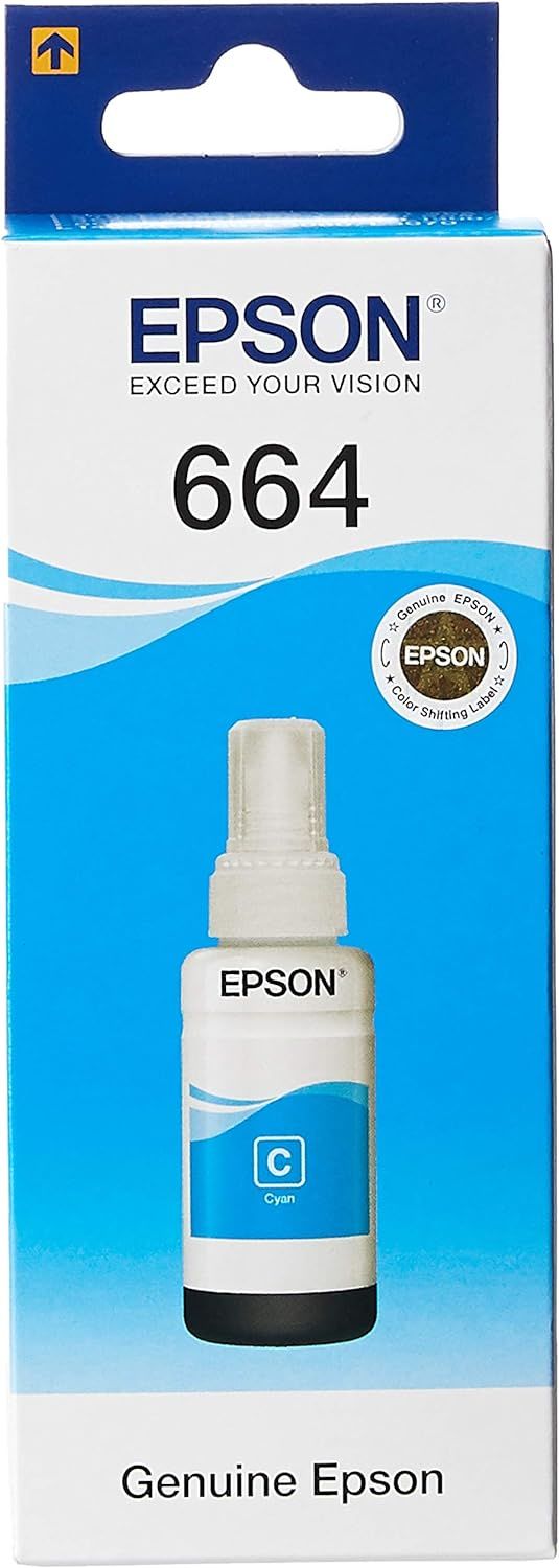 Epson C13T66424A Şişe Mürekkep Kartuş 70 ml Mavi