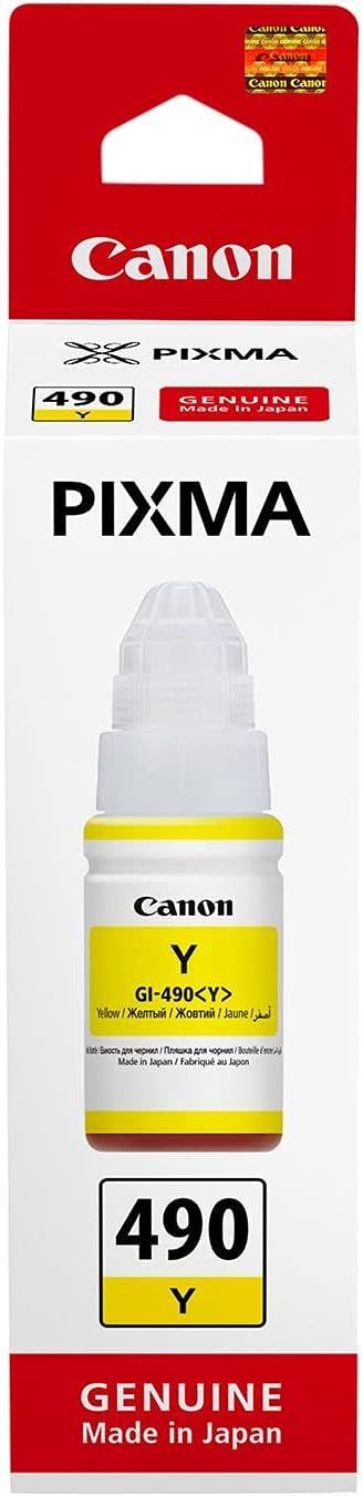 Canon GI-490Y Şişe Mürekkep Kartuş 70 ml Sarı
