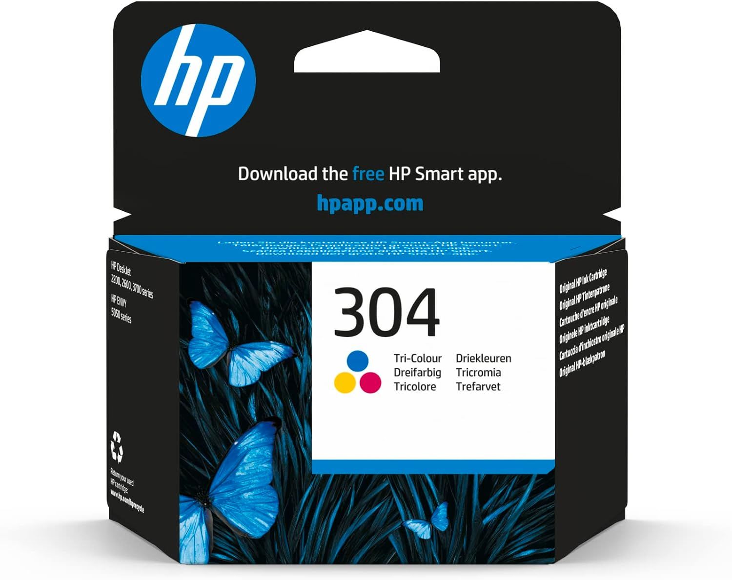 HP 304 N9K05AE Mürekkep Kartuş Üç Renkli