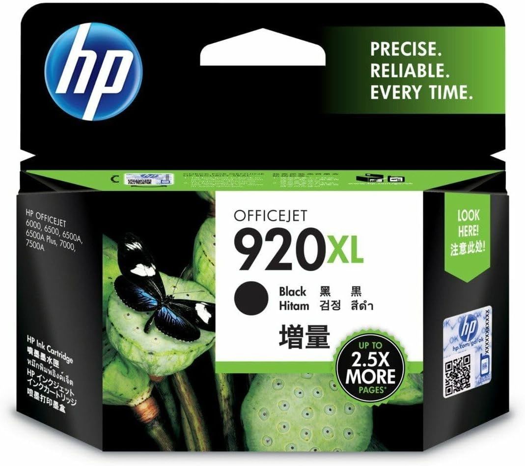 HP 920XL CD975AE Mürekkep Kartuş Siyah
