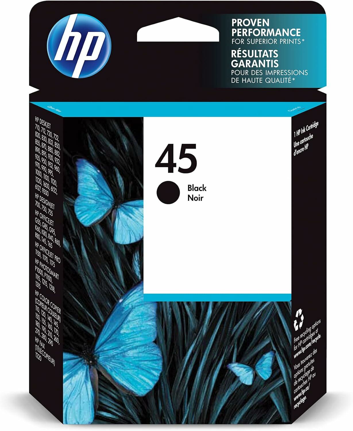 HP 45 51645AE Mürekkep Kartuş Siyah