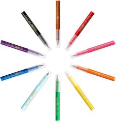 Bic Kids Visaquarelle Fırça Uçlu Boya Kalemi 10 Renk