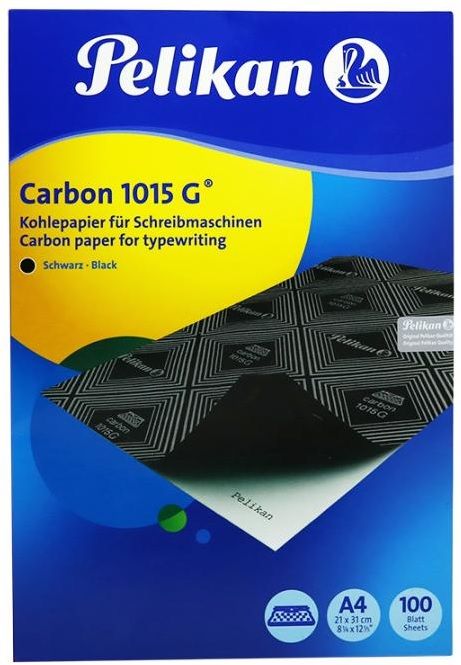 Pelikan 1015 G Karbon Kağıdı 100 Adet Siyah