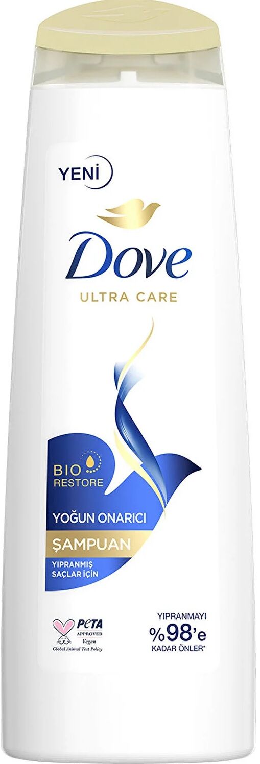 Dove Ultra Care Saç Bakım Şampuanı Yoğun Onarıcı Yıpranmış Saçlar İçin 400 ml