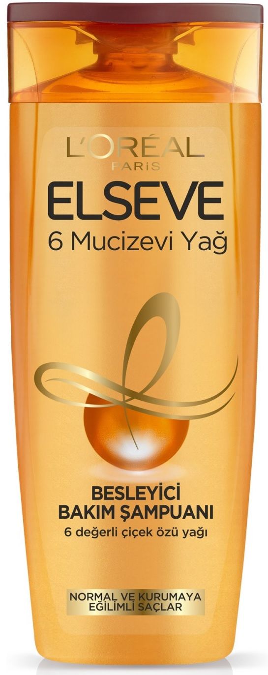 L'Oréal Paris Elseve Mucizevi Yağ Besleyici Bakım Şampuanı 450 ml