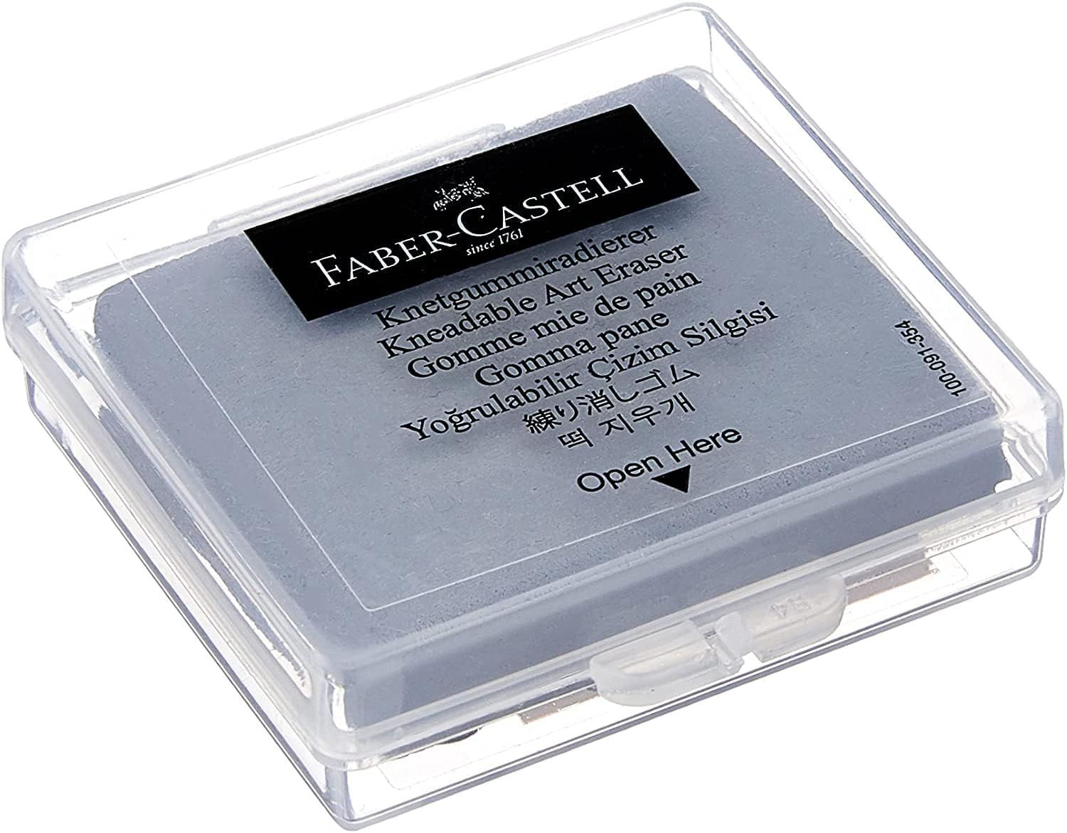 Faber-Castell Plastik Kutulu Gri Hamur Silgi