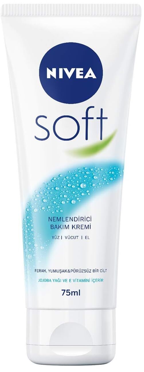 Nivea Soft Nemlendirici Bakım Kremi 75 ml