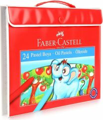 Faber-Castell Pastel Boya Kalemi 24 Renk Çantalı