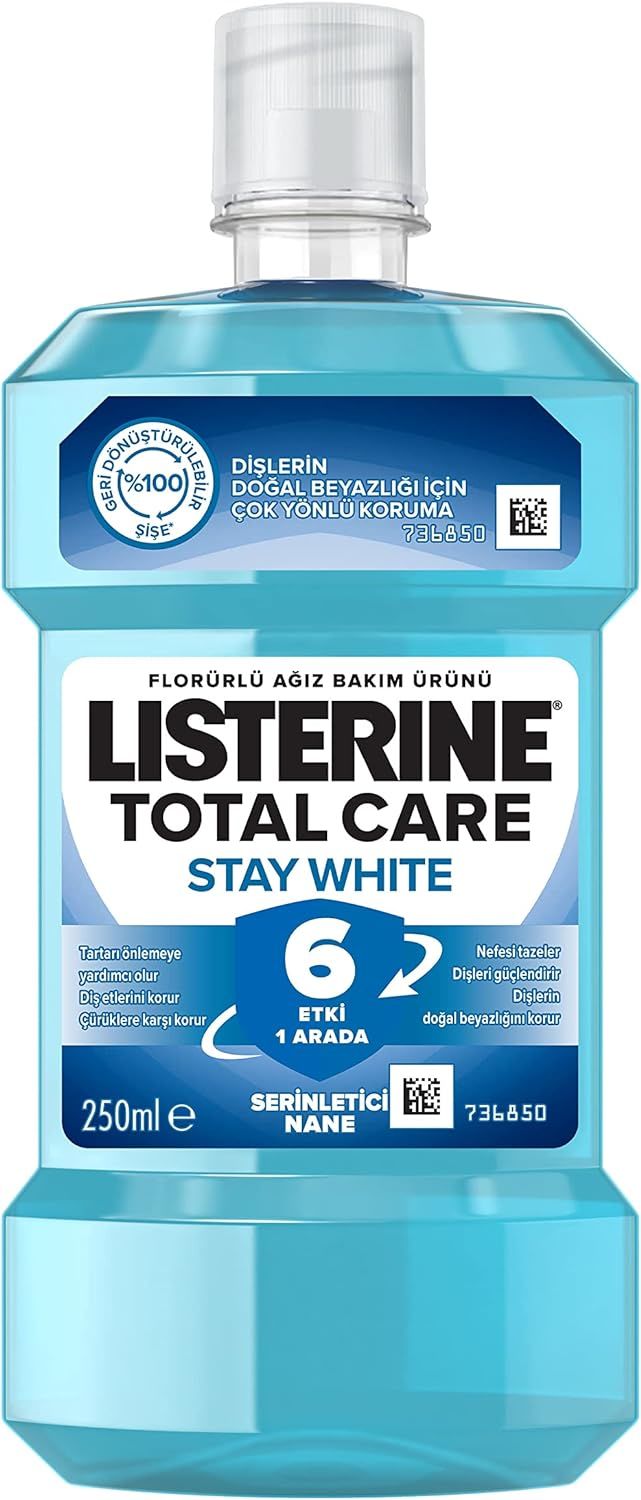 Listerine Stay White Ağız Bakım Suyu 250 ml