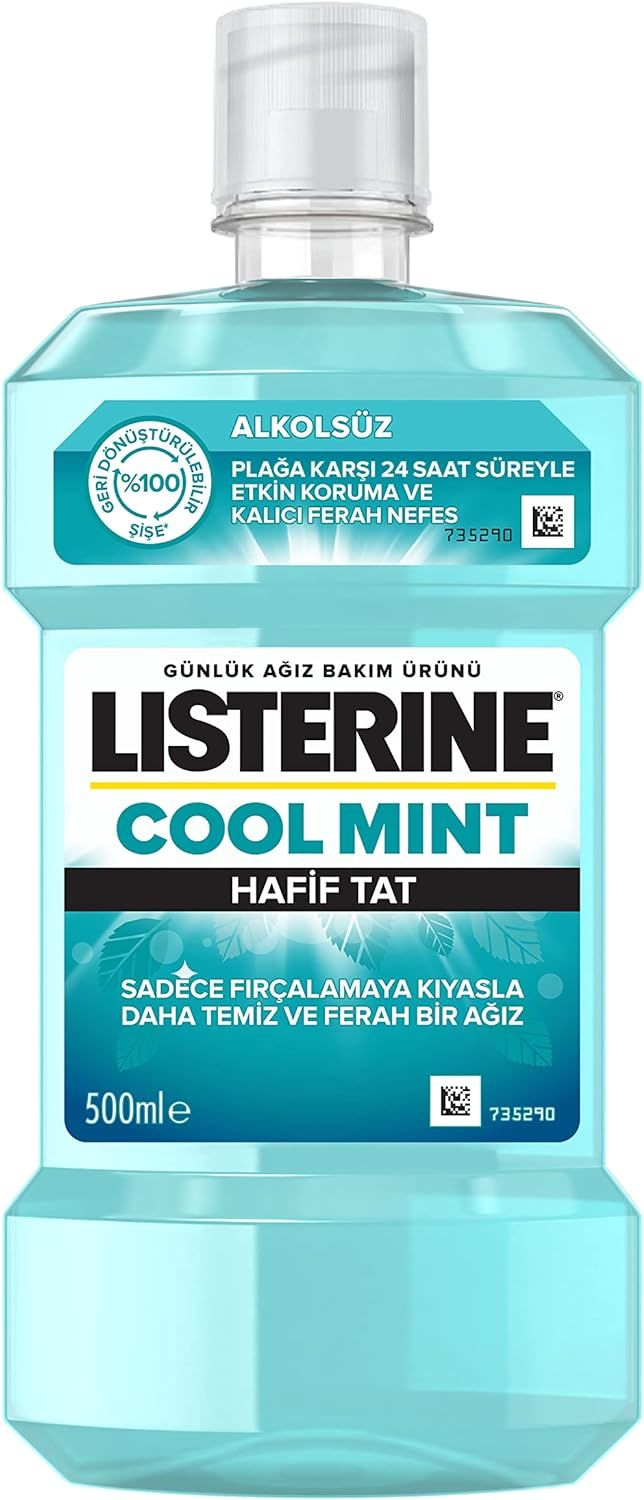 Listerine Cool Mint Hafif Tat 500 ml