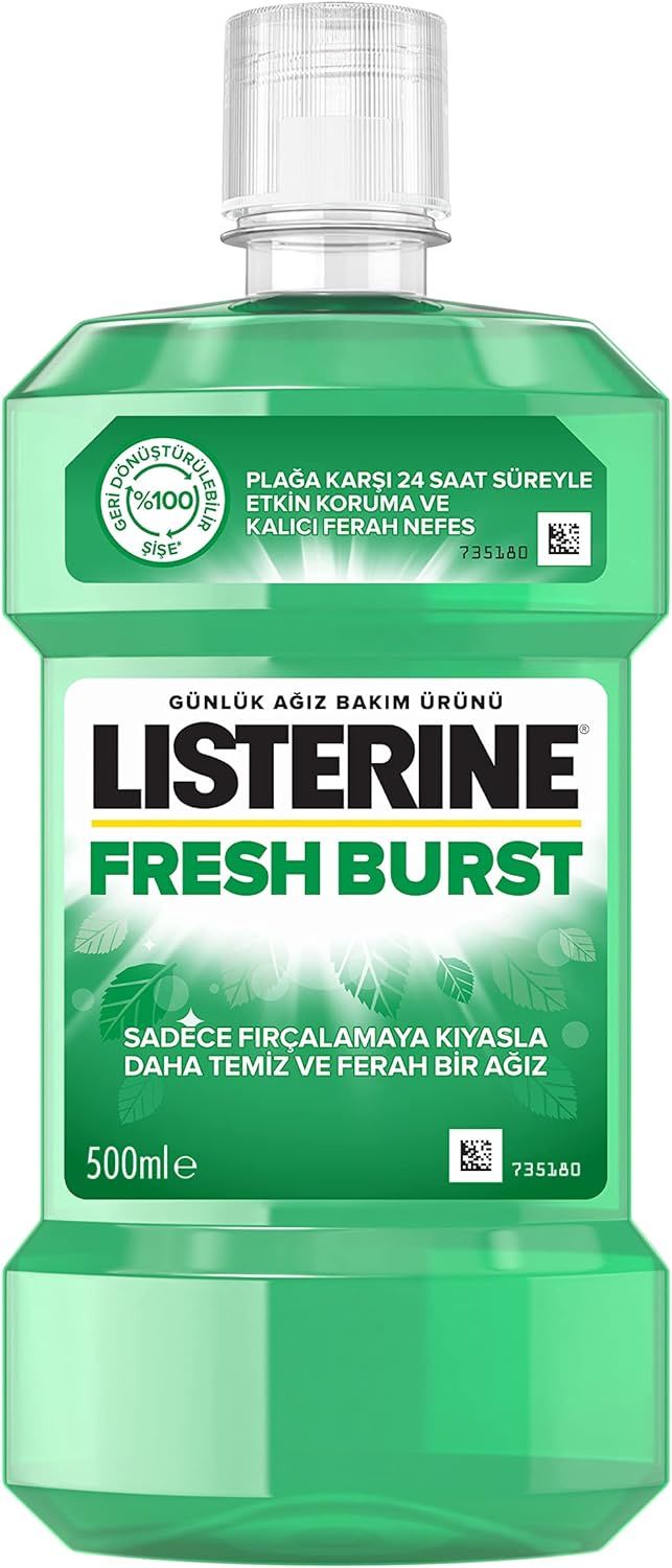 Listerine Fresh Burst Ağız Bakım Suyu 500 ml